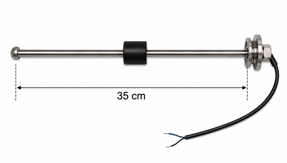 Yakıt Ve Temiz Su Şamandırası 35 Cm 190 Ohm